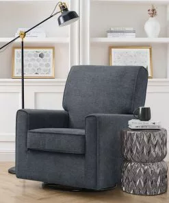 Delta Children What's New Sophie Nursery Glider Swivel Chair With LiveSmart Fabric