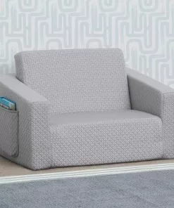 Serta Kids’ Chairs IComfort Memory Foam Flip-Out 2-in-1 Convertible Chair To Lounger For Kids