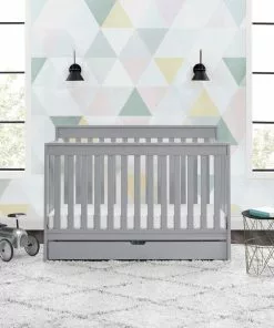 Delta Children Baby Cribs Mercer 6-in-1 Convertible Crib With Storage Trundle 50 Delta Children Baby Cribs Mercer 6-in-1 Convertible Crib With Storage Trundle