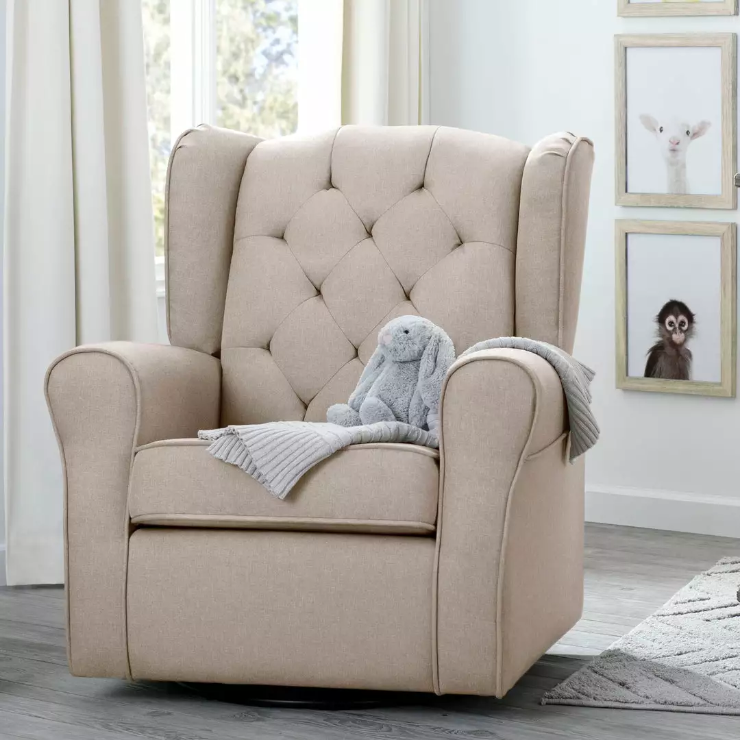 Delta Children Emma Nursery Glider Swivel Rocker Chair Gliders & Rocking Chairs 22 Delta Children Emma Nursery Glider Swivel Rocker Chair Gliders & Rocking Chairs