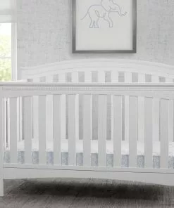 Delta Children Baby Cribs Waverly 6-in-1 Convertible Crib