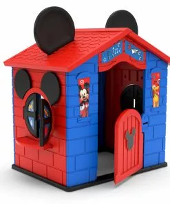 Delta Children Toys & Play Mickey Mouse Plastic Indoor/Outdoor Playhouse With Easy Assembly