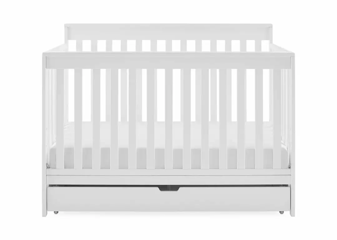 Delta Children Baby Cribs Mercer 6-in-1 Convertible Crib With Storage Trundle 13 Delta Children Baby Cribs Mercer 6-in-1 Convertible Crib With Storage Trundle