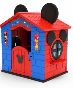 Delta Children Toys & Play Mickey Mouse Plastic Indoor/Outdoor Playhouse With Easy Assembly