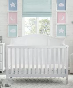 Delta Children Baby Cribs Madrid 4-in-1 Convertible Crib