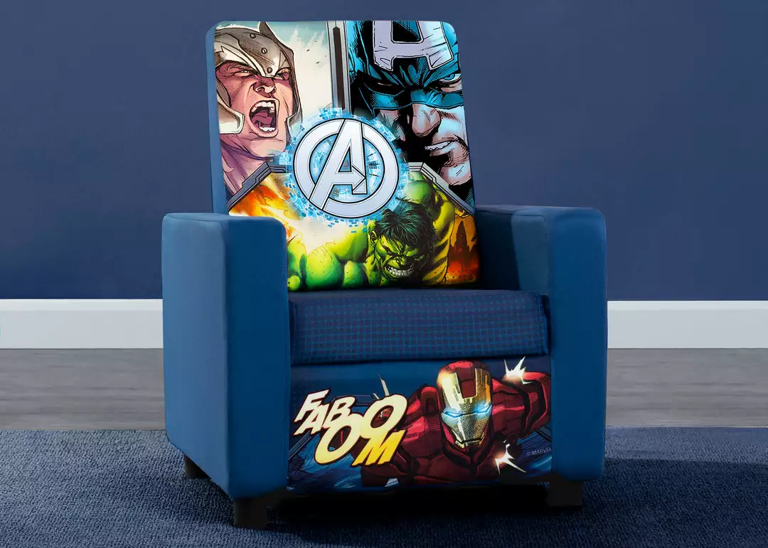 Delta Children Kids’ Chairs Avengers High Back Upholstered Chair 3 Delta Children Kids’ Chairs Avengers High Back Upholstered Chair