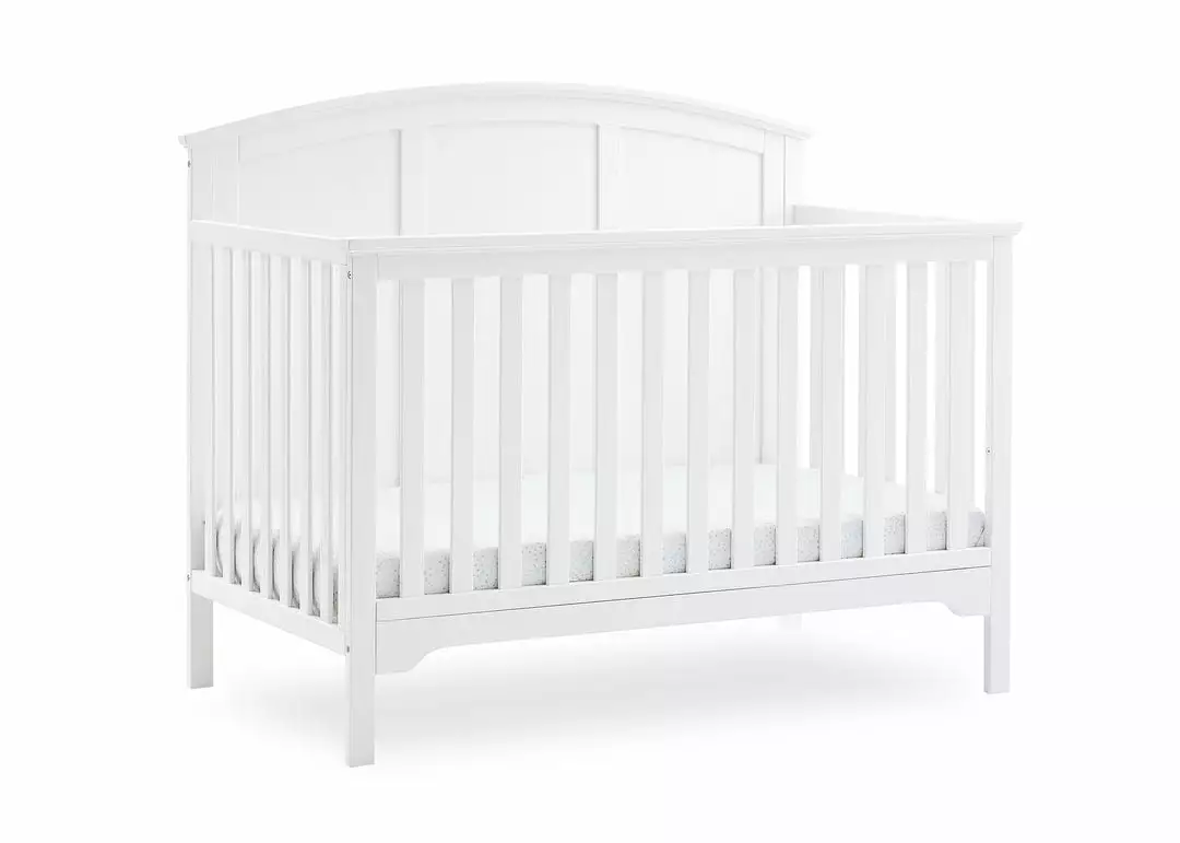 Delta Children Sweet Beginnings Sage Curve Top 6-in-1 Convertible Crib 23 Delta Children Sweet Beginnings Sage Curve Top 6-in-1 Convertible Crib