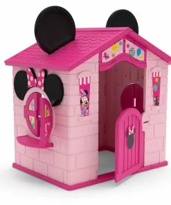 Delta Children Toys & Play Minnie Mouse Plastic Indoor/Outdoor Playhouse With Easy Assembly 12 Delta Children Toys & Play Minnie Mouse Plastic Indoor/Outdoor Playhouse With Easy Assembly