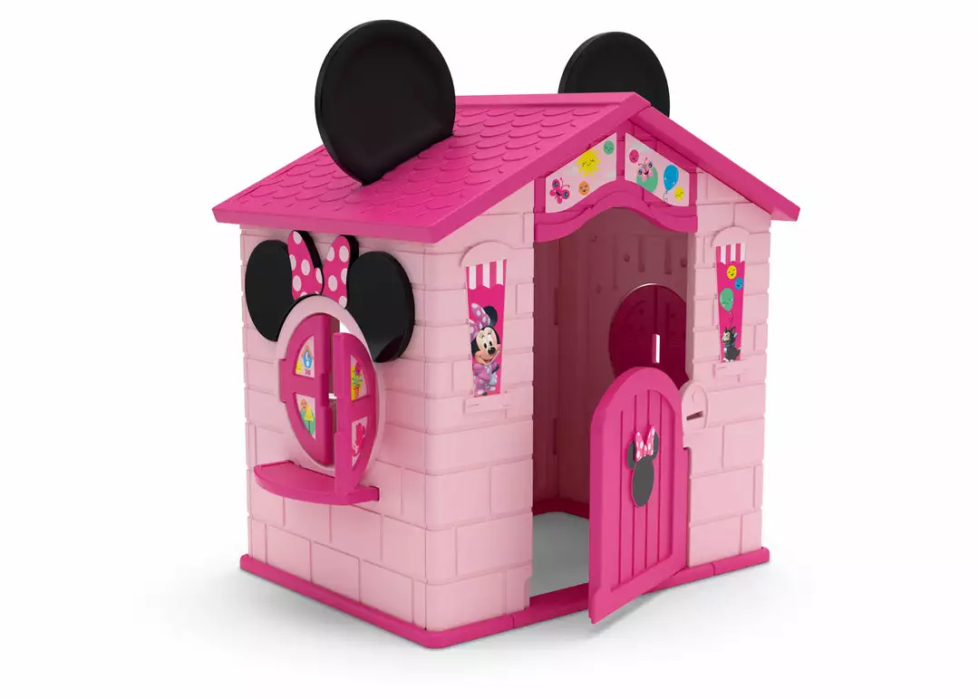 Delta Children Toys & Play Minnie Mouse Plastic Indoor/Outdoor Playhouse With Easy Assembly 7 Delta Children Toys & Play Minnie Mouse Plastic Indoor/Outdoor Playhouse With Easy Assembly