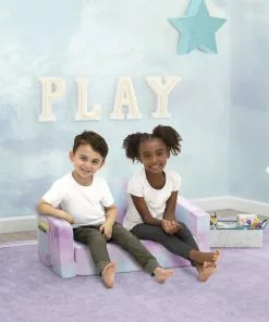 Delta Children Cozee Flip-Out Sofa - 2-in-1 Convertible Sofa To Lounger For Kids Kids’ Chairs