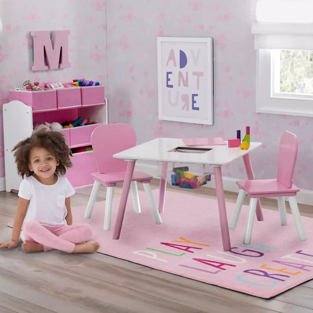 Delta Children Play/Laugh/Create Rectangle Area Rug For Kids, 39-Inch X 59-Inch 7 Delta Children Play/Laugh/Create Rectangle Area Rug For Kids, 39-Inch X 59-Inch