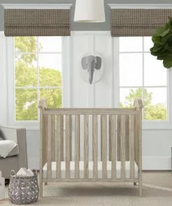 Delta Children Farmhouse Mini Baby Crib With 2.75-inch Mattress Baby Cribs