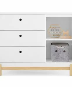 Delta Children Dressers & Changing Tables Poppy 3 Drawer Dresser With Cubbies