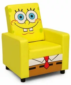 Delta Children SpongeBob SquarePants High Back Upholstered Chair