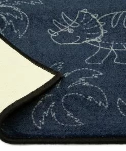 Delta Children Dinosaur Rectangle Area Rug For Kids, 39-Inch X 59-Inch Rugs