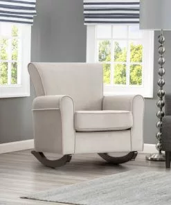 Delta Children Gliders & Rocking Chairs Lancaster Rocking Chair Featuring LiveSmart Fabric By Culp