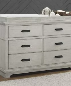 Simmons Kids Asher 6 Drawer Dresser With Changing Top