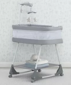 Simmons Kids Bassinets Shooting Star Rocking Bassinet With Air Flow Mesh