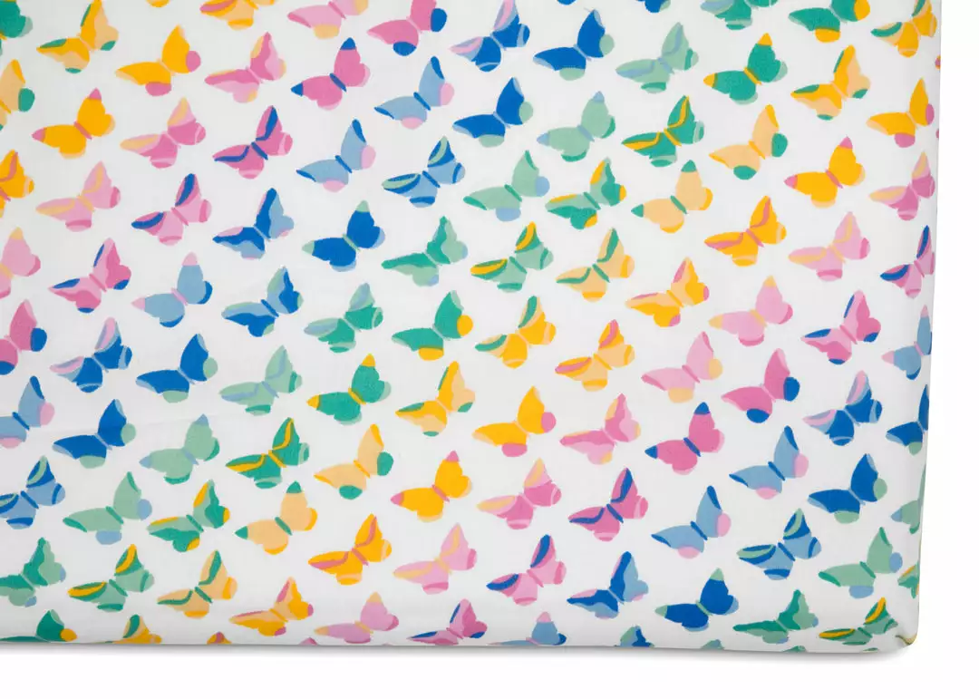 Delta Children Butterflies 3-Piece Twin Sheet Set 4 Delta Children Butterflies 3-Piece Twin Sheet Set