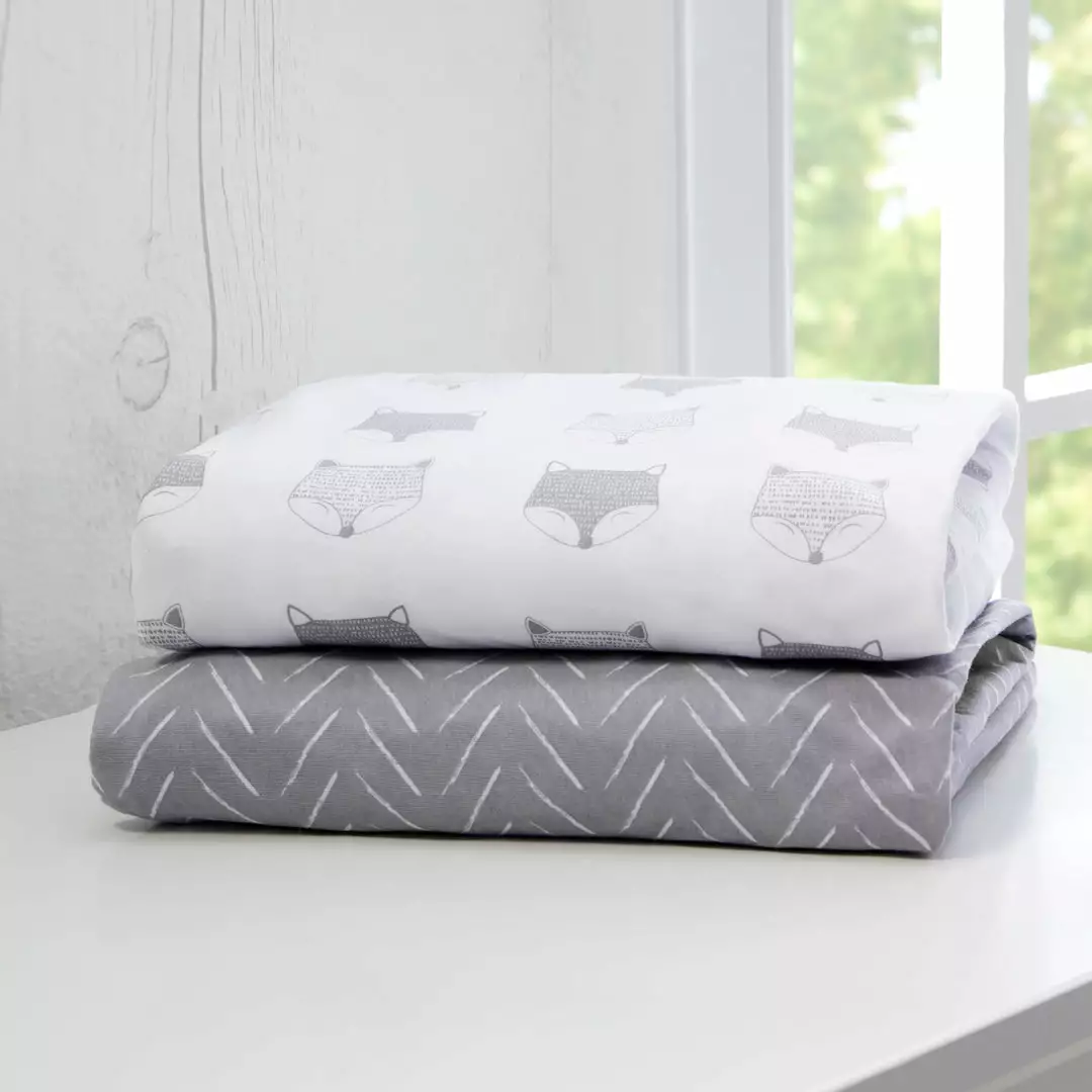 Delta Children Indie Fox Fitted Crib Sheets - 2 Pack 9 Delta Children Indie Fox Fitted Crib Sheets - 2 Pack