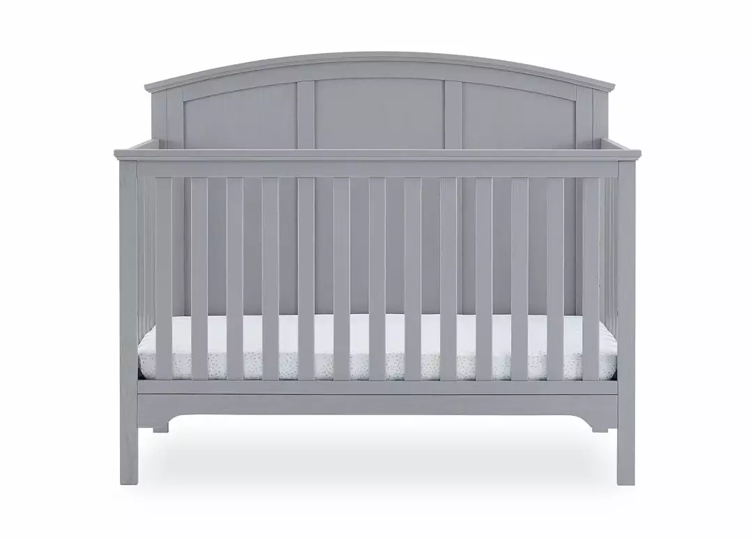 Delta Children Sweet Beginnings Sage Curve Top 6-in-1 Convertible Crib 4 Delta Children Sweet Beginnings Sage Curve Top 6-in-1 Convertible Crib