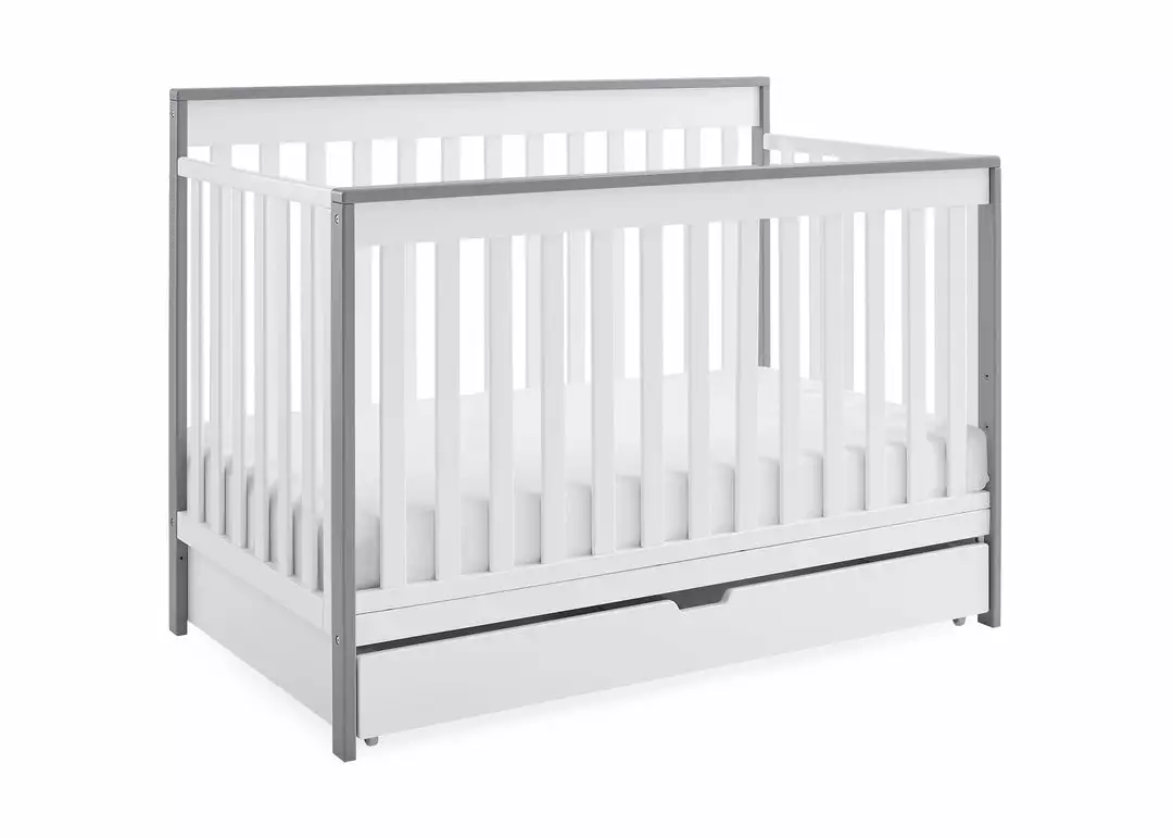 Delta Children Baby Cribs Mercer 6-in-1 Convertible Crib With Storage Trundle 5 Delta Children Baby Cribs Mercer 6-in-1 Convertible Crib With Storage Trundle