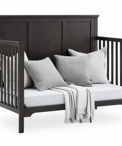 Delta Children Sweet Beginnings Sage Flat Top 6-in-1 Convertible Crib