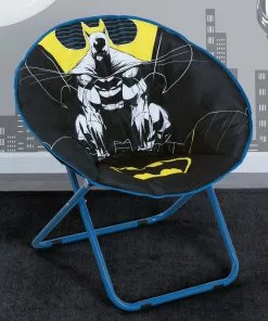 Delta Children Kids’ Chairs Batman Saucer Chair For Kids/Teens/Young Adults