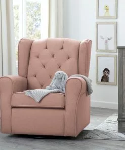 Delta Children Emma Nursery Glider Swivel Rocker Chair Gliders & Rocking Chairs