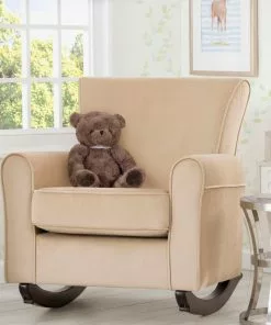 Delta Children Gliders & Rocking Chairs Lancaster Rocking Chair Featuring LiveSmart Fabric By Culp