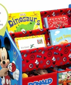 Delta Children Storage Mickey Mouse Toy And Book Organizer