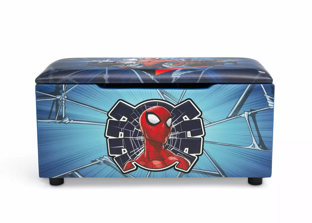 Delta Children Spider-Man Upholstered Storage Bench For Kids 4 Delta Children Spider-Man Upholstered Storage Bench For Kids
