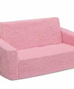 Delta Children Cozee Flip-Out Sherpa 2-in-1 Convertible Sofa To Lounger For Kids 30 Delta Children Cozee Flip-Out Sherpa 2-in-1 Convertible Sofa To Lounger For Kids