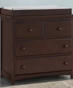 Delta Children Emerson 3 Drawer Dresser With Changing Top Dressers & Changing Tables