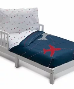Delta Children Boys 4-Piece Toddler Bedding Set Sheets & Mattress Covers